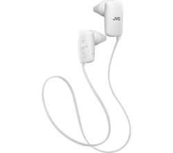 JVC Gumy Wireless Bluetooth Headphones - White